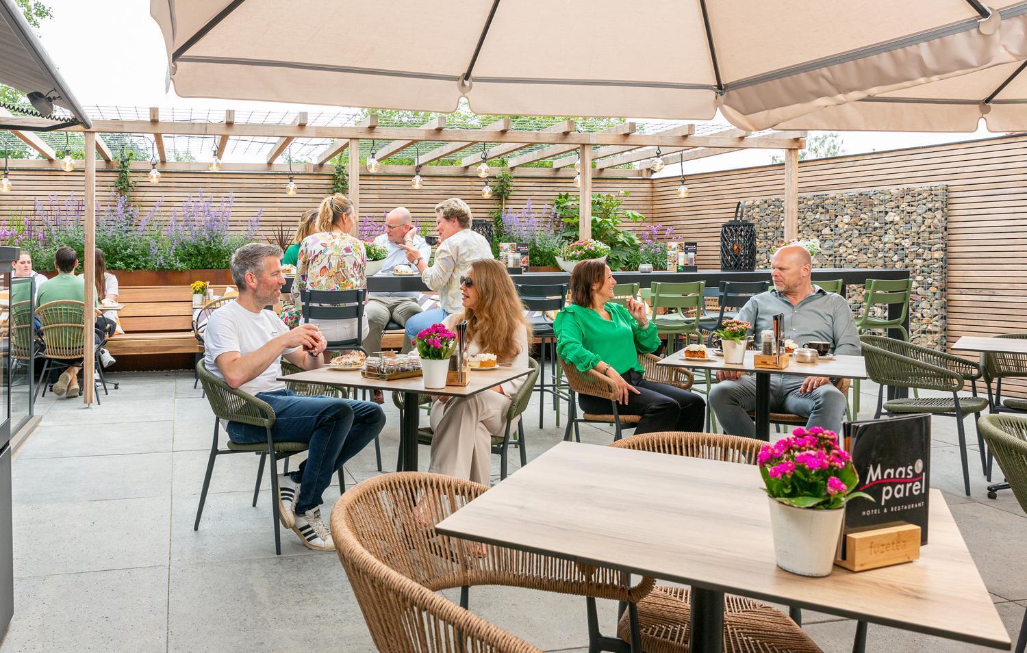 Hotel De Maasparel Arcen Bagian luar foto
